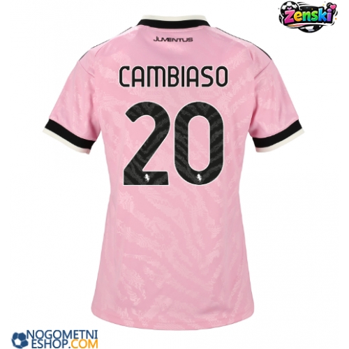 Ženski Nogometni dresi Juventus Andrea Cambiaso #20 Gostujoči 2026-27 Kratek Rokav
